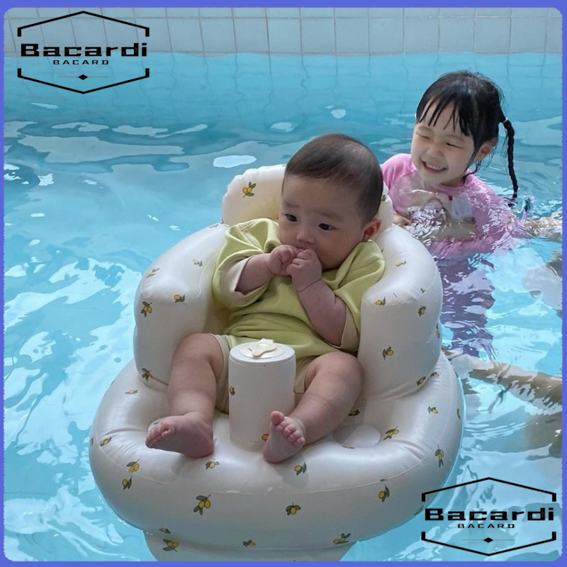 Sofa Kursi Makan Bayi belajar duduk  Baby  Chair Model Tiup Bebek Dengan Music -Bentuk binatang belajarduduk makan KURSI SOFA BAYI ADA MUSIK BAHAN PVC sofa angin Kursi portable