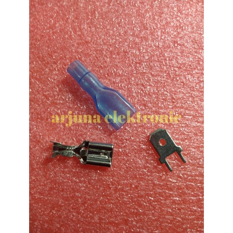 SKUN PCB 1 SET 6,3MM 1 SET SKUN KABEL MALE FEMALE KARET