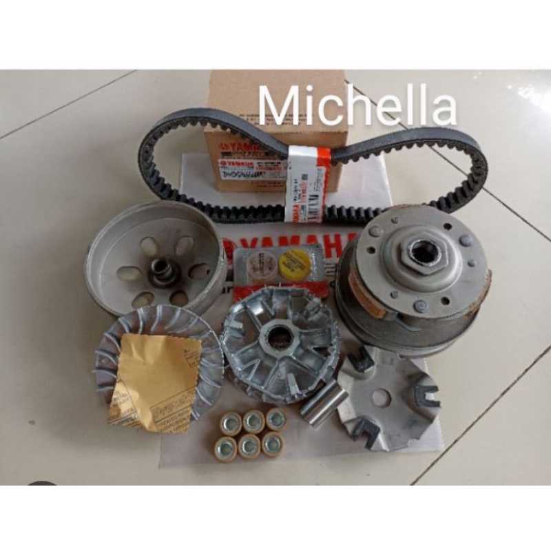 paket cvt lengkap Mio m3,Mio z, Mio s,soul GT 125,freego 125 ,Fino 125