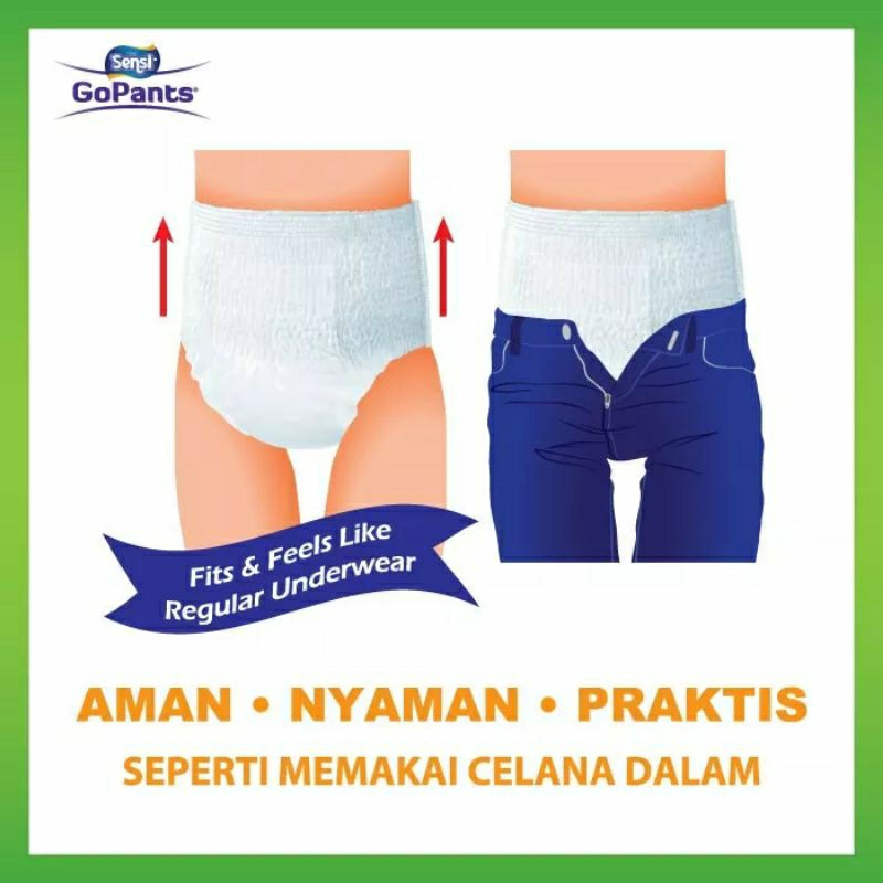 SENSI GOPANTS L20 - POPOK CELANA DEWASA