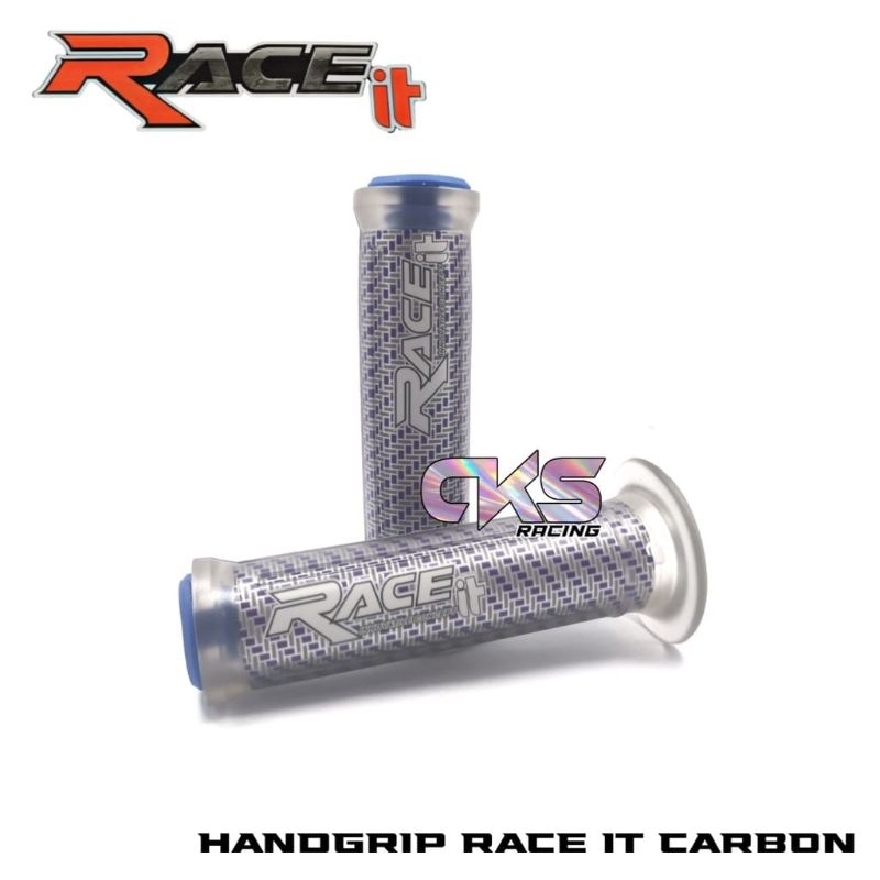 Handgrip Grip Handfat Model Harris Race It Carbon NMAX BAET VARIO MIO PCX UNIVERSAL BISA SEMUA MOTOR