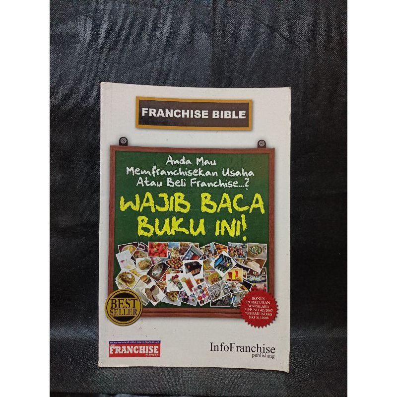 BUKU ORIGINAL ANDA MAU MEMFRANCHISEKAN USAHA ATAU BELI FRANCHISE