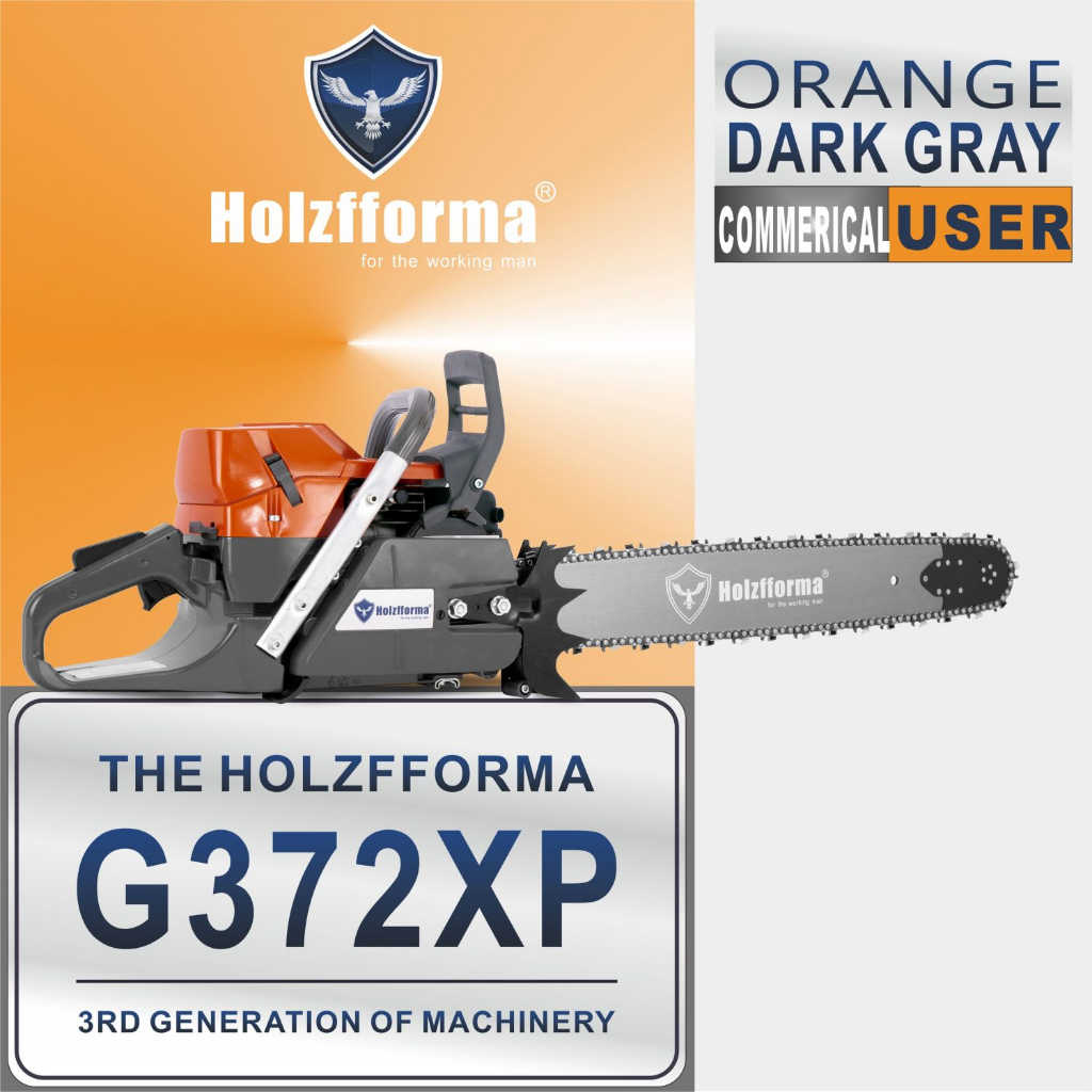 Holzforma G 372XP 71cc (kloning Husqvarna 372XP) tanpa bar  dan rantai