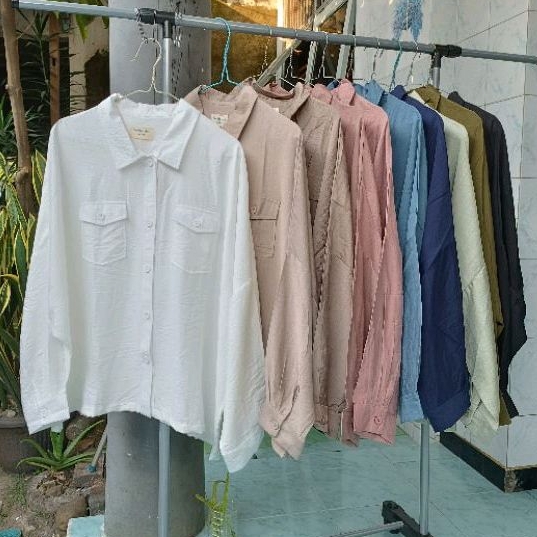 BerMus - Lea Shirt (Kemeja Premium) by Fashion Today  Original