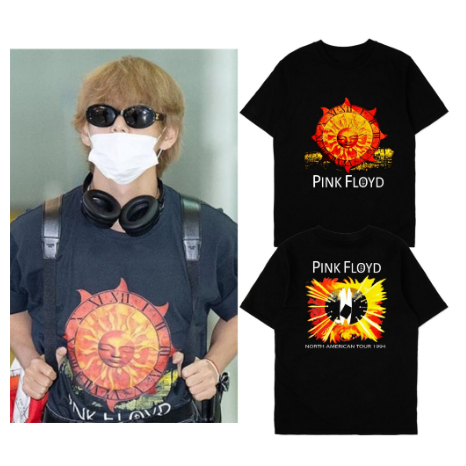 (V020) BAJU KAOS BTS V KIM TAEHYUNG MATAJARI