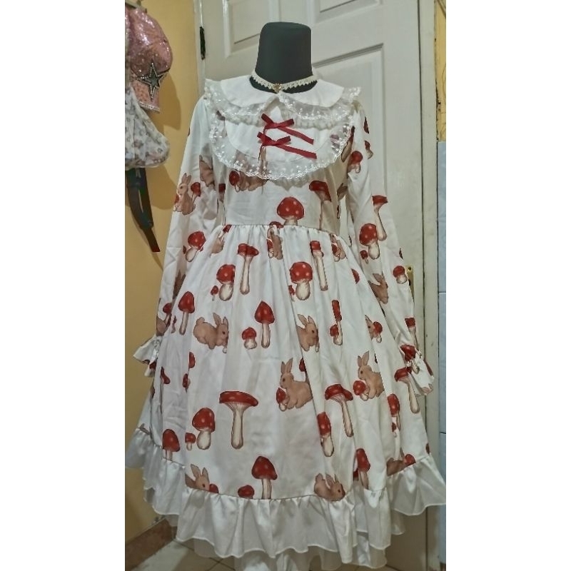 mushroom Lolita kawaii dress