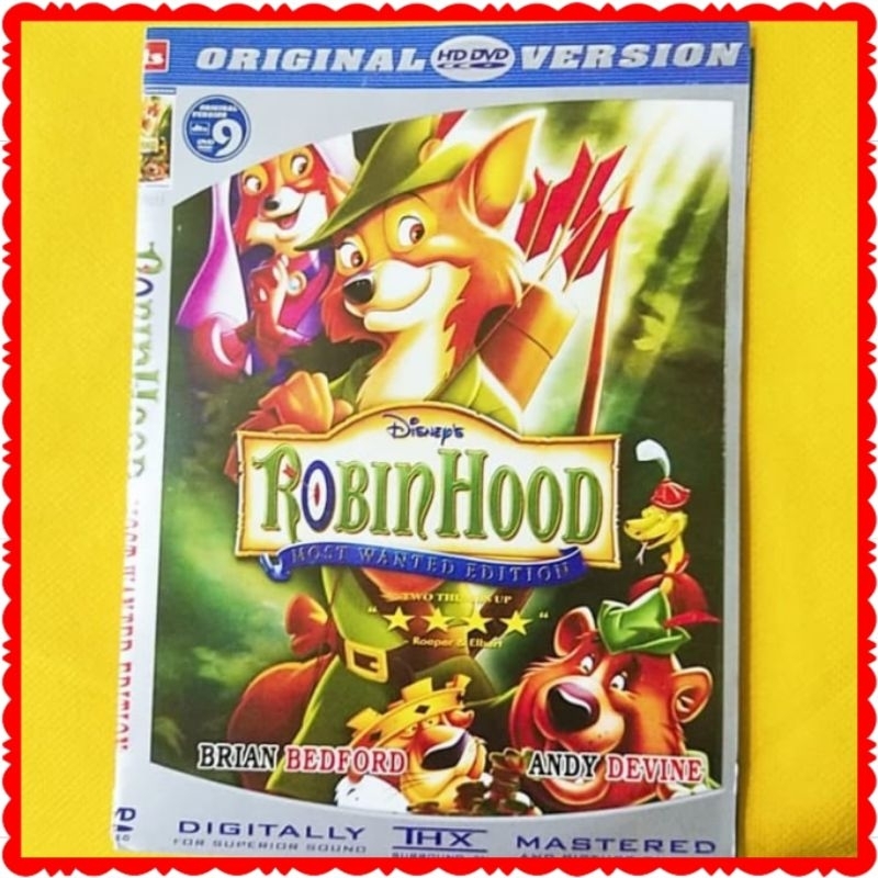 KASET FILM ROBIN HOOD -FILM DISNEY-FILM DISNEY-KASET FILM DISNEY-FILM DISNEY KARTUN TERBARU-KASET FI