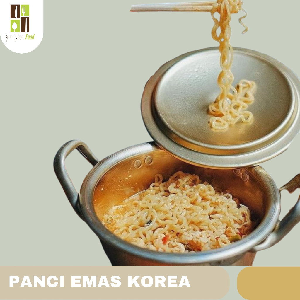 Panci Emas Korea / Panci Ramyun / Ramyoen / Mie Ramen/ Panci Ala Korea 16 cm / 18 cm