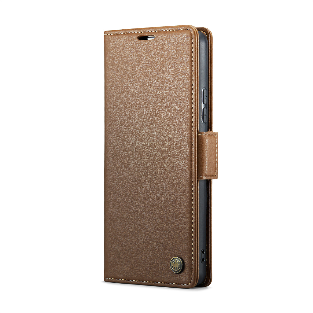 Lambskin PU Leather Case Flip RFID Myroots For Samsung A54 A34 A24 A14 - M14 4G 5G Soft TPU Shockproof Phone Cover Case