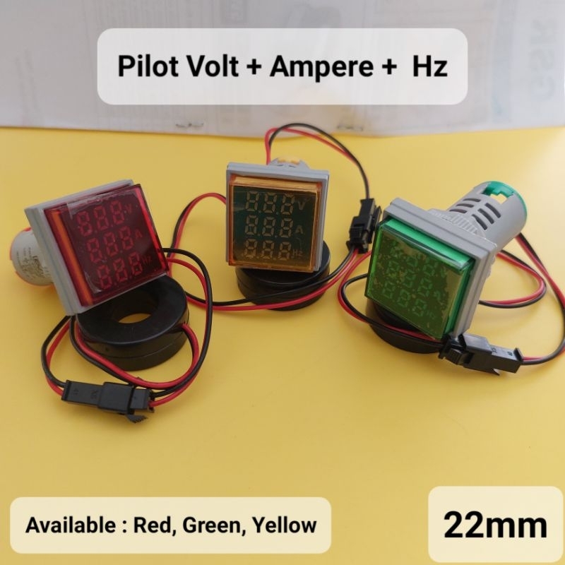 Pilot Lamp Ampere Volt Hz / Pilot ampere / Pilot Volt / Pilot hz