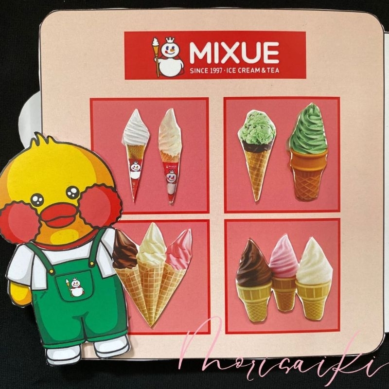 Paper Doll Mixue Quite Busy Book