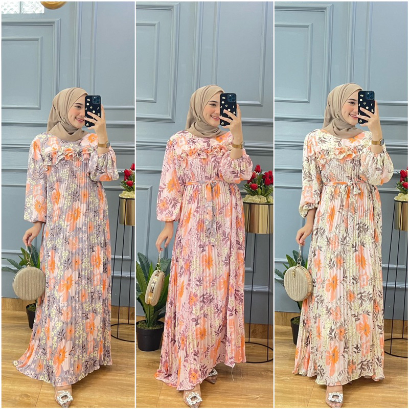 Flower Dress Plisket