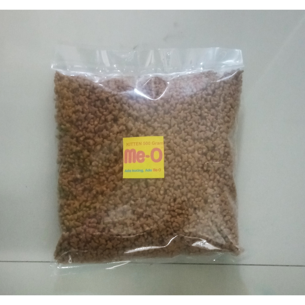 Makanan Kucing MEO KITTEN OCEAN FISH Repack 500 Gram