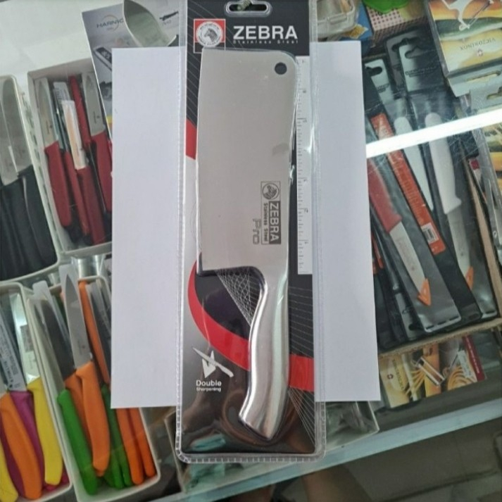 Zebra Chopper Knife Pro II (100269) / Pisau Stainless/ pisau pemotong daging