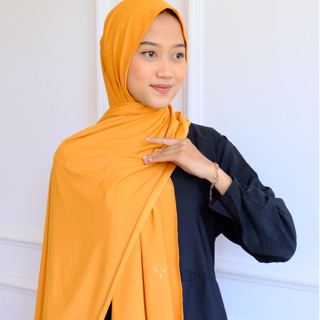 KANIYA HIJAB PASHMINA MLEYOT JILBAB INSTAN KAOS JERSEY FLOWY PREMIUM (KJI)