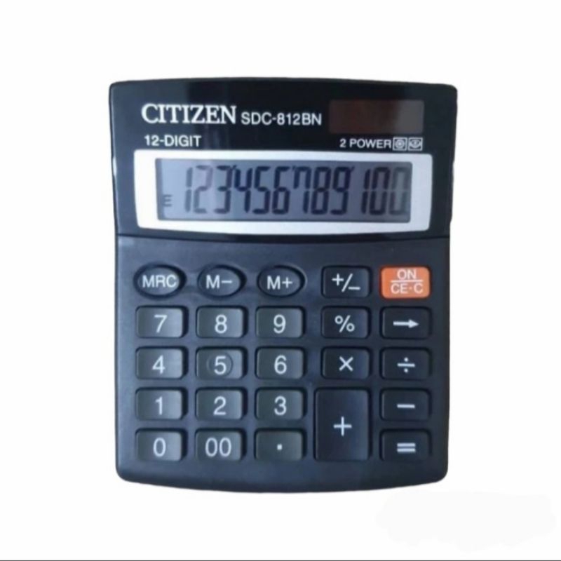 

Calculator Citizen SDC-812BN | Kalkulator 12 digit kecil mini SDC812BN