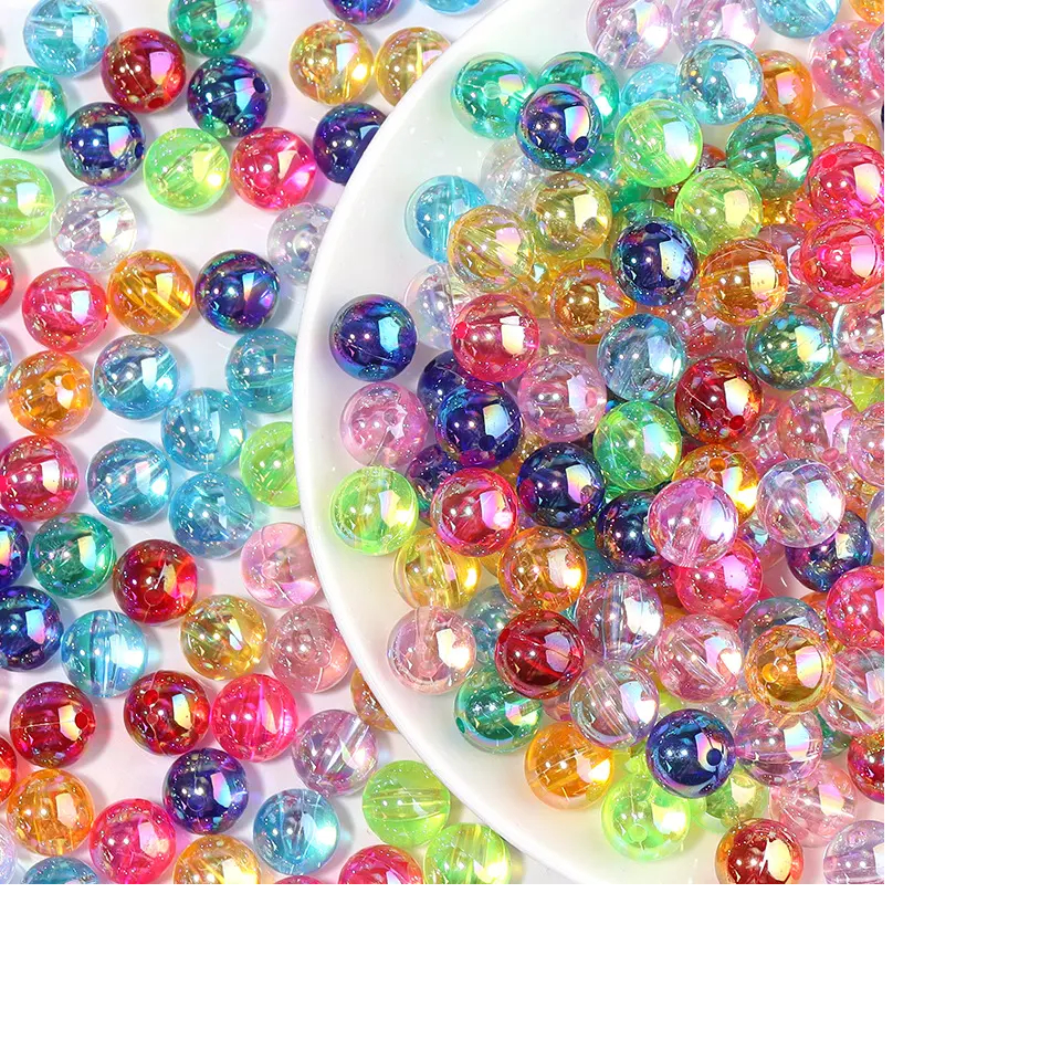 30gr Manik-manik Mutiara Harga Murah ABS Plastik Pink Perhiasan Tas Hitam Hijau DIY Merah Putih Hati