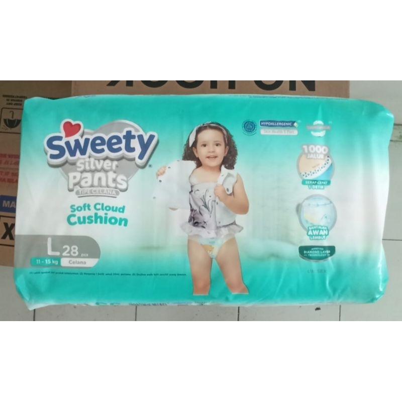 pampers sweety silver L