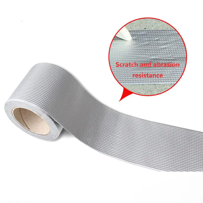 Lakban Aluminium Anti Bocor Waterproof Aluminium Foil Tape 3M Anti Air Lem Perekat Tahan Air Anti Bocor Tahan Panas TERMURAH TERLARIS