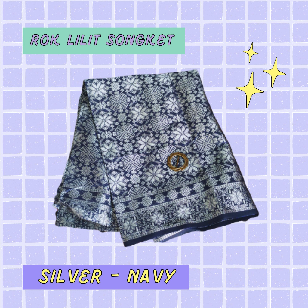 ROK LILIT SONGKET TENUN / KAIN BATIK SONGKET / ROK WANITA SETELAN KEBAYA