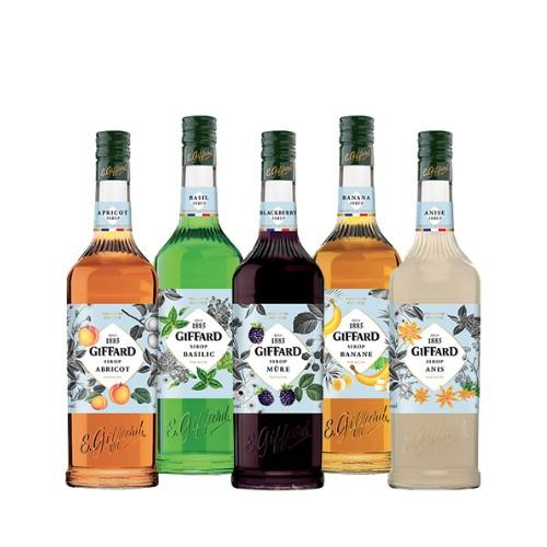 

Ay00! GIFFARD SYRUP 1000 ML FRUIT & PLANT BASED SIRUP GIFFARD RASA BUAH 1L