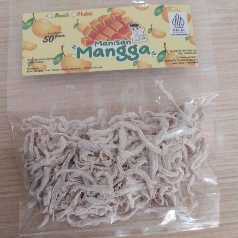 

Manisan Mangga Kering Serut 50gr