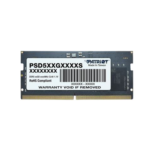 PATRIOT SODIMM DDR5 8GB 5600MHZ Signature PSD58G560041S RAM Laptop