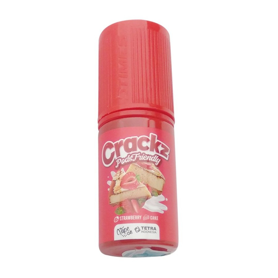 Crackz V5 Strawberry Cake Pod Friendly 30ML by Tetra x Vape On