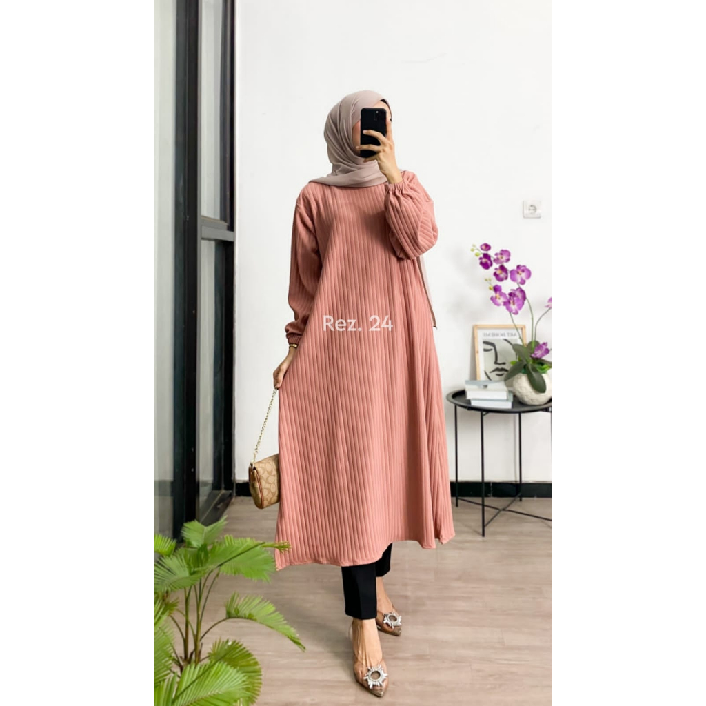 GRISYA TUNIK CRINKLE / ATASAN WANITA MUSLIM