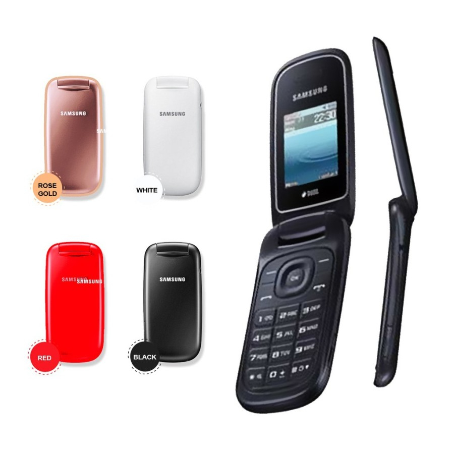 CASING fullset SAMSUNG LIPAT E1272/1272 BACK COVER/ BACKDOOR/ HOUSING