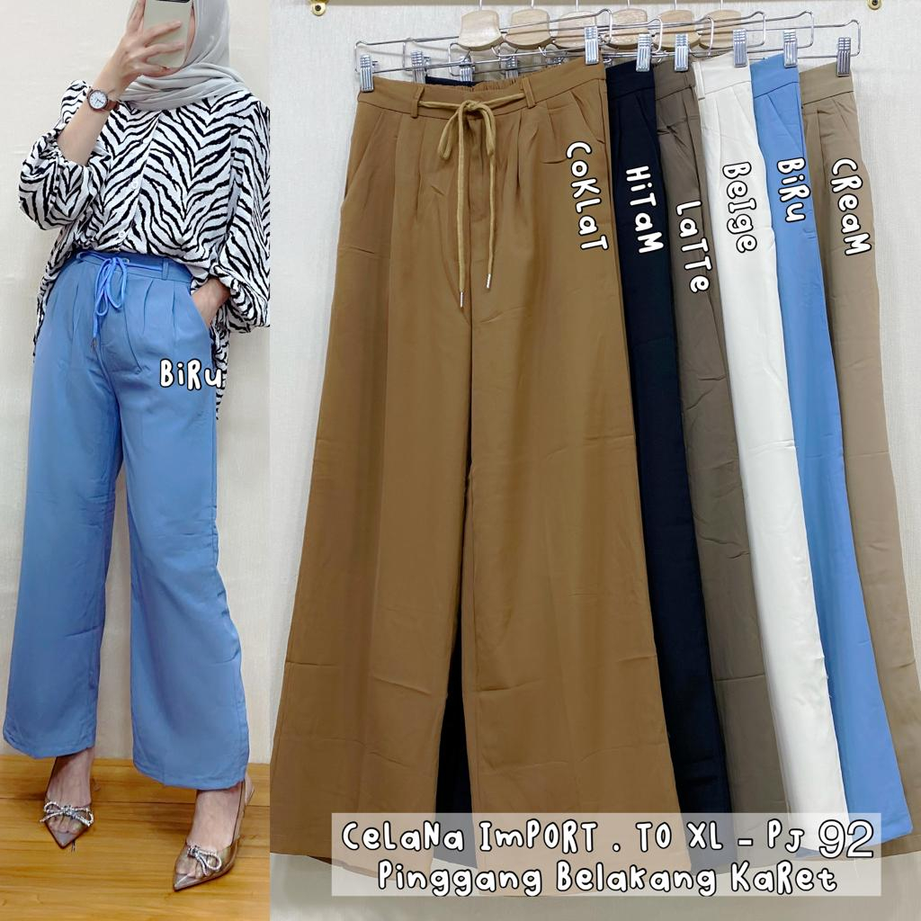 CELANA PANJANG WANITA KAOS