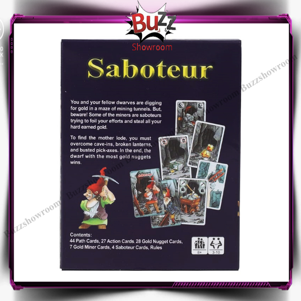 Saboteur card game board games Promo