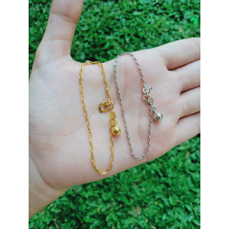 gelang tangan anak rantai carti*r+1bel+1love ukir/perak asli silver 925 lapis emas/perhiasan fashion terbaru