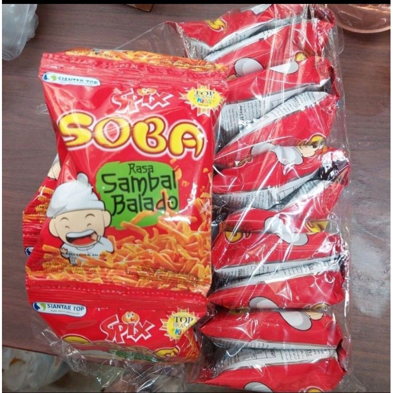 

Spix Sobamie sambal balado 16 Gram 1 Pack isi 20