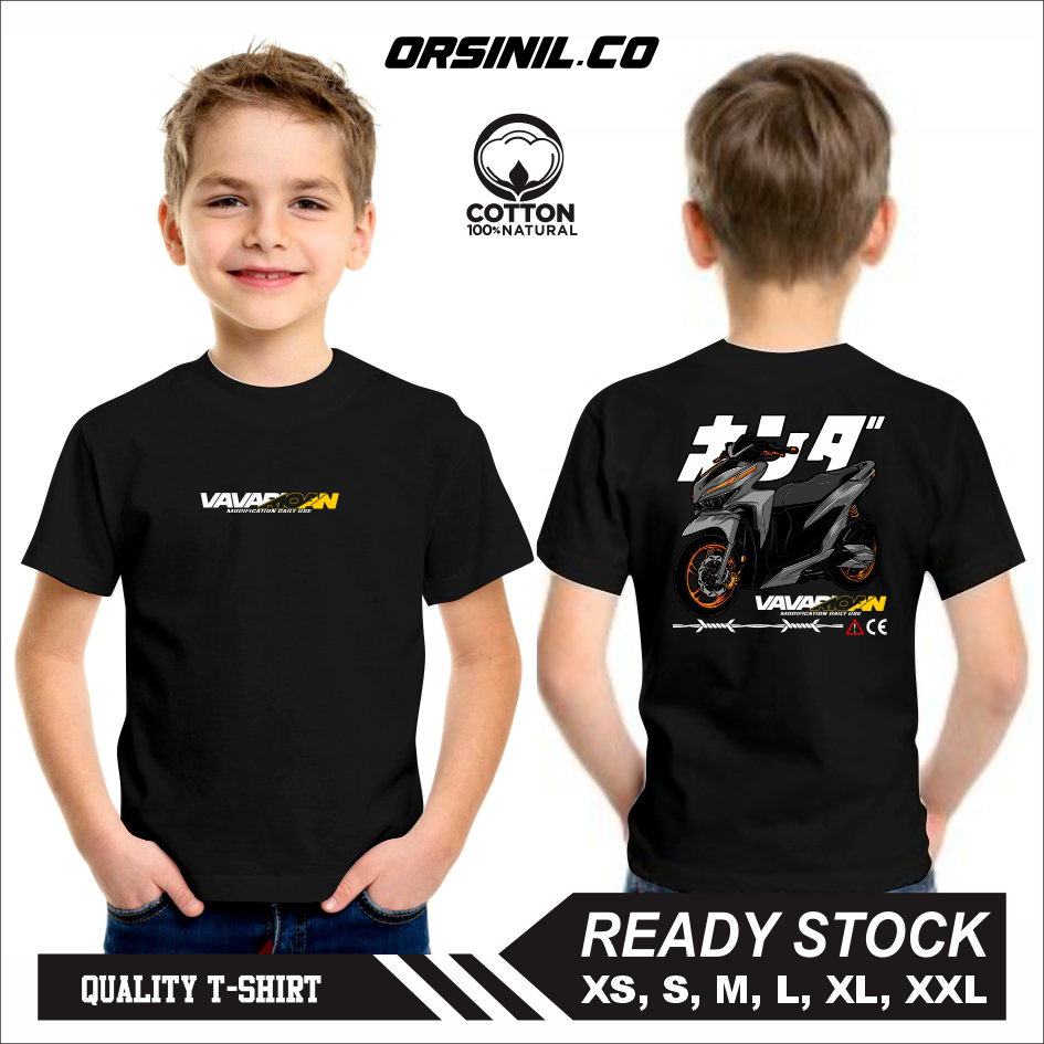 Kaos Baju Anak Racing Vavarioan Honda Vario