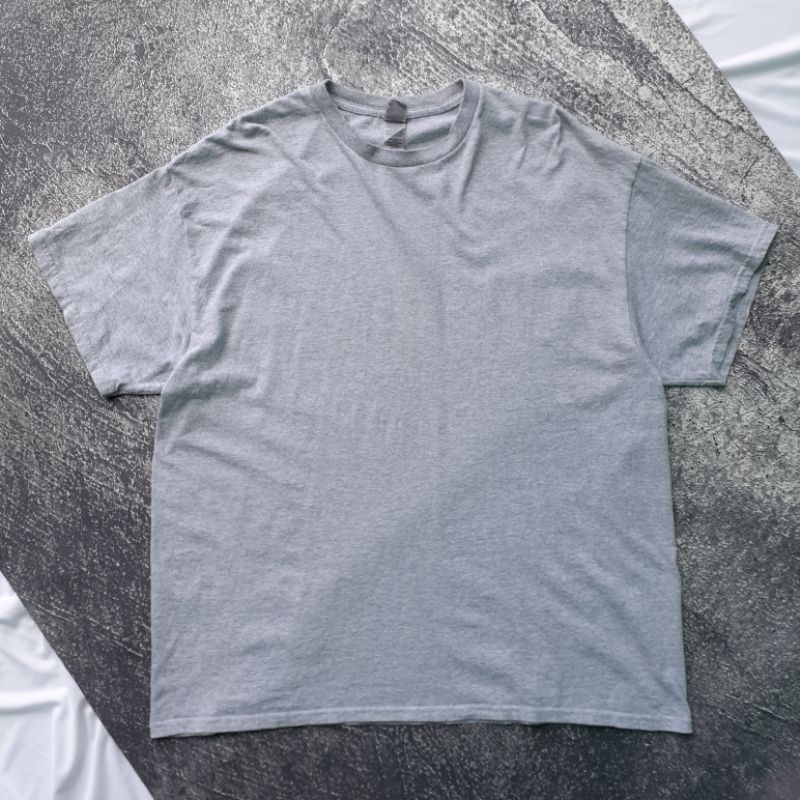 KAOS TSHIRT OVERSIZE POLOS GILDAN HEAVYWEIGHT BLANK TEE