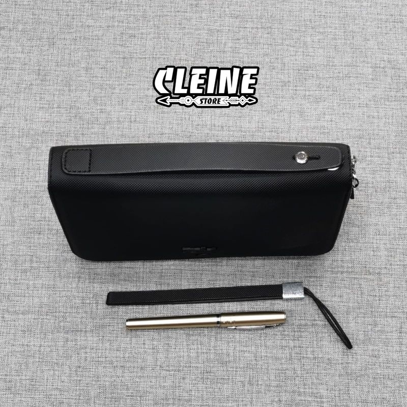 Handbag Clutch Pria Wanita Leather Black