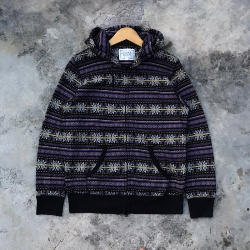 UNIQLO NAVAJO TUNIK | Rare items Zip Hoodie UNIQLO NAVAJO ORIGINAL