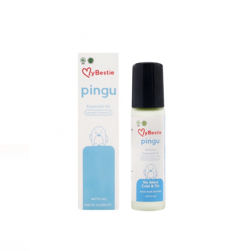 MyBestie Pingu - Essential Oil Cough and Flu / Batuk Pilek Bayi / Baby Aromatherapy