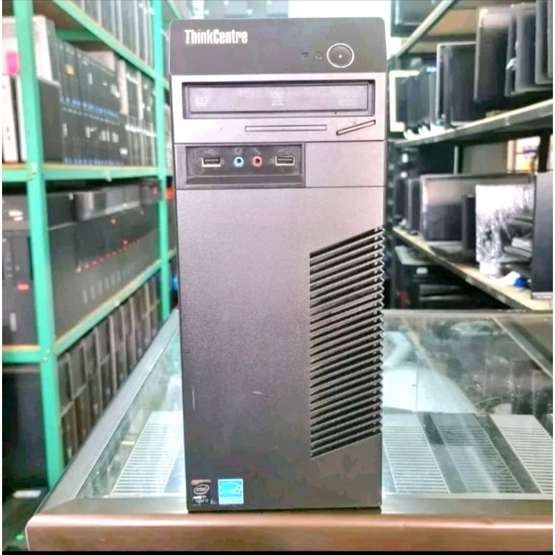 pc lenovo m73z tower core i5 4570 generasi 4  ram 8 gb ssd 256 gb  mantap