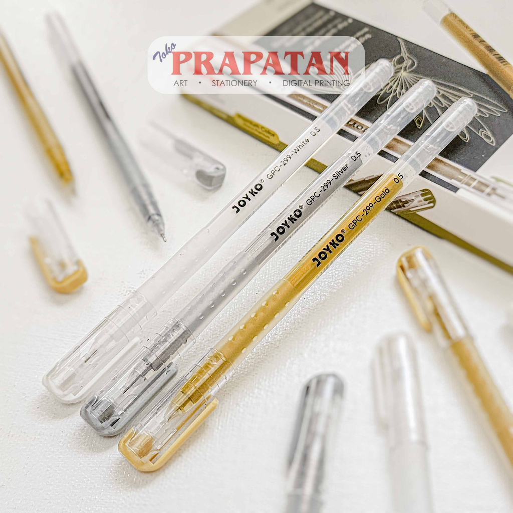 

Joyko GPC-299 Color Gel Pen 0.5mm | Pena Jel Warna | Pulpen