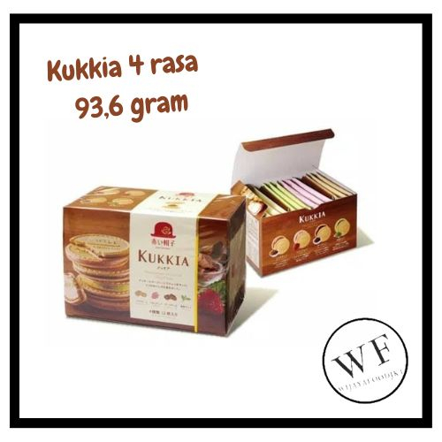 

Kukkia assorted cookies / Kukkia japanese Biskuit aneka rasa 93,6grm