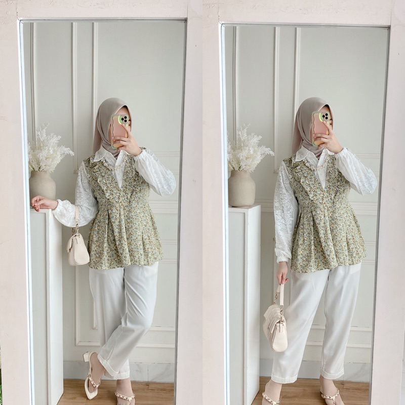 Klena Ruffle Blouse