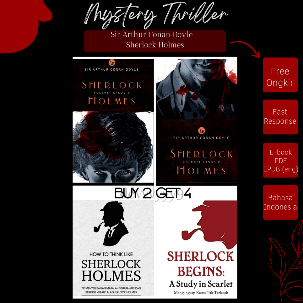 Novel Sir Arthur Conan Doyle Koleksi Kasus Sherlock Holmes