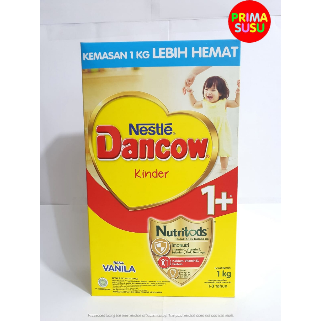 Dancow 1+ 1000gr Vanila, Madu