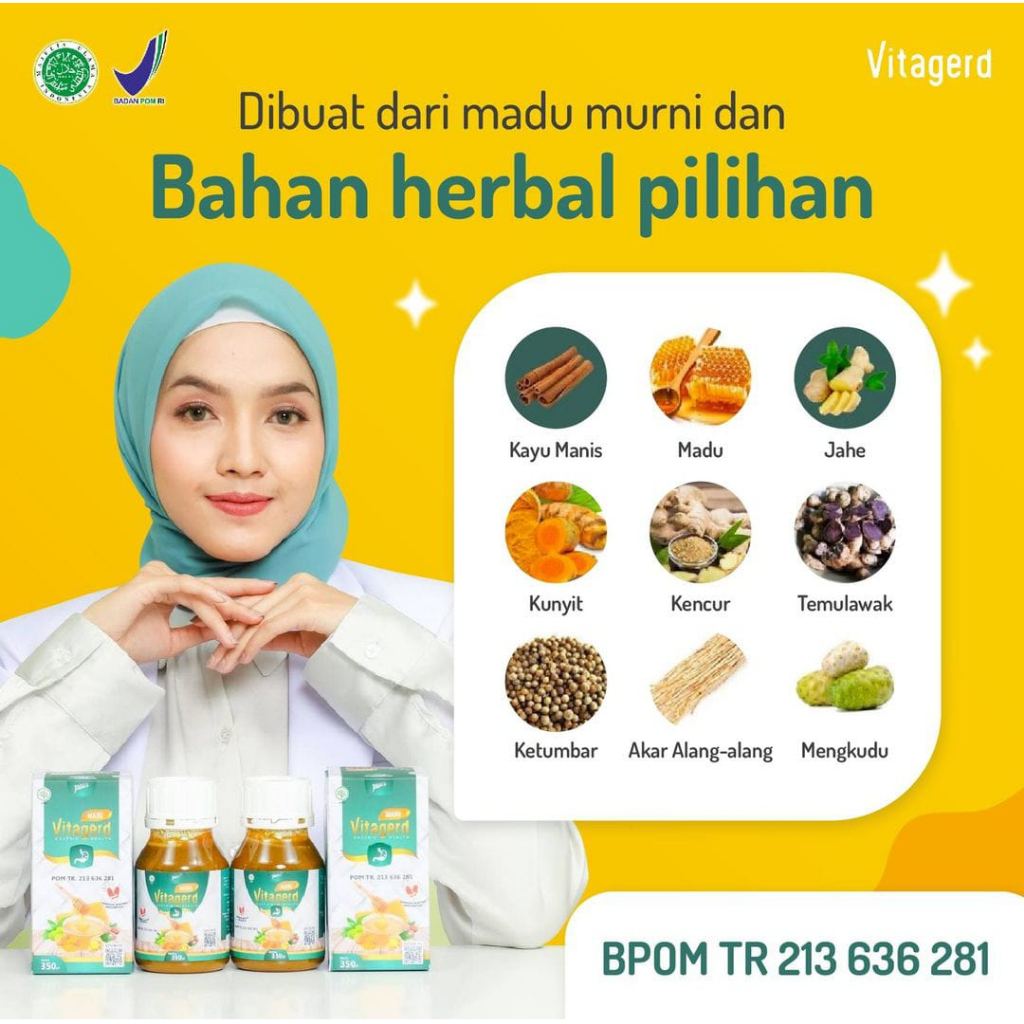 

Madu Vitagerd Original Obat Lambung