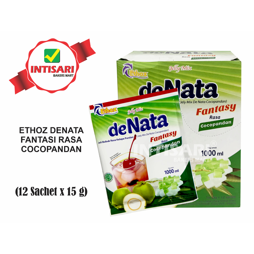 

ETHOZ DE NATA FANTASY RASA COCOPANDAN 12 SACHET x 15 G