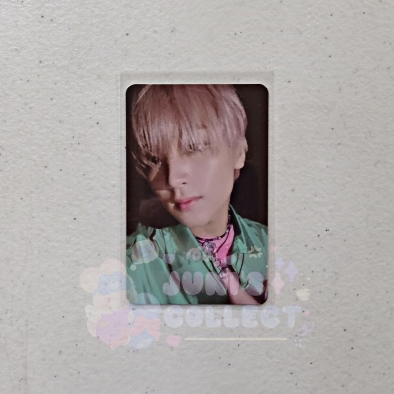 HAECHAN NCT 127 FAVORITE CATHARSIS VER. PHOTOCARD PC OFFICIAL