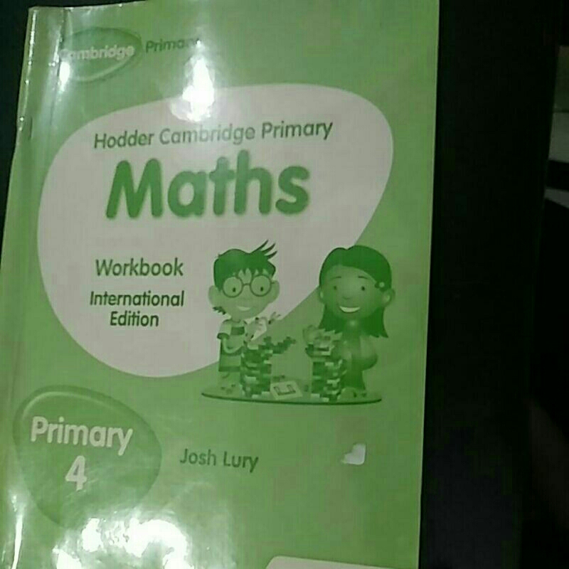 HODDER CAMBRIDGE PRIMARY MATHS WORKBOOK KELAS 4