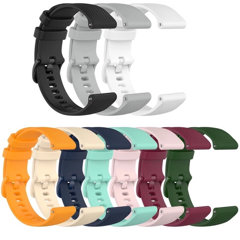 YSJ strap 22mm Tali Jam Watch Strap Honor Watch GS Pro - Rubber silicone